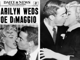 Marilyn Monroe and Joe DiMaggio Married on 14th January