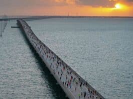 A Local Teenager and an Atlanta Woman won 7 Miles Bridge Run in Florida