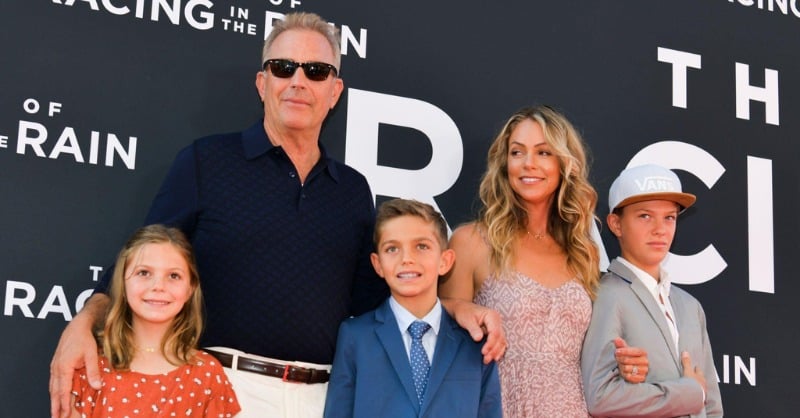 Kevin Costner and Christine’s Family