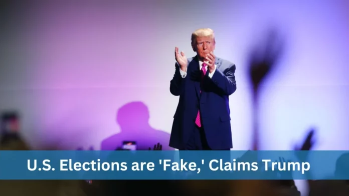 Trump Exposes America's 'Fake Elections'