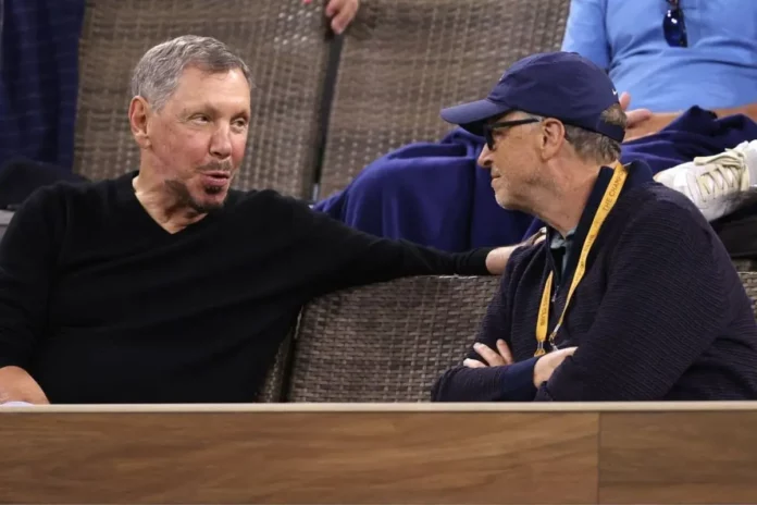 Larry Ellison's First-Ever Visit to Microsoft HQ