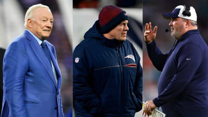 Cowboys Owner Jones Sparks Rumors with Belichick Praise