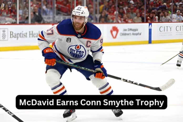 McDavid Earns Conn Smythe Trophy