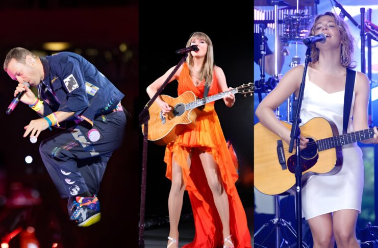 Coldplay and Maggie Rogers Honor Taylor Swift with Love Story Performance